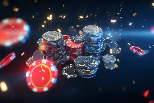 OKPK Mobile App — Your complete hub for casino and sports A man focused on his laptop with live stats in the background, highlighting the dedicated sports and gaming features of the OKPK mobile app.